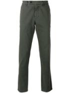 7 For All Mankind Chino Trousers, Men's, Size: 36, Green, Cotton