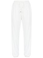 Olympiah Drawstring Waist Trousers - White