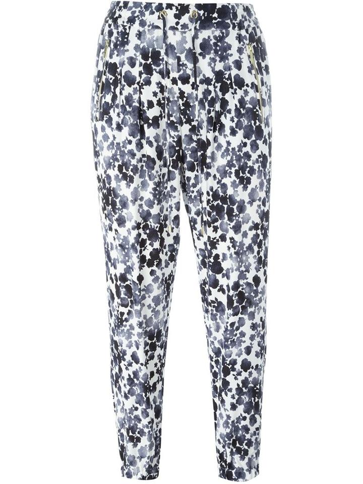 Michael Michael Kors Floral Drawstring Trousers