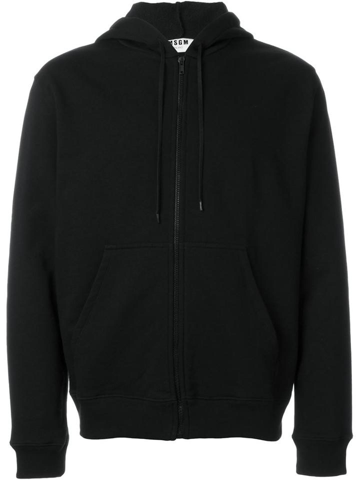 Msgm Logo Hooded Sweater