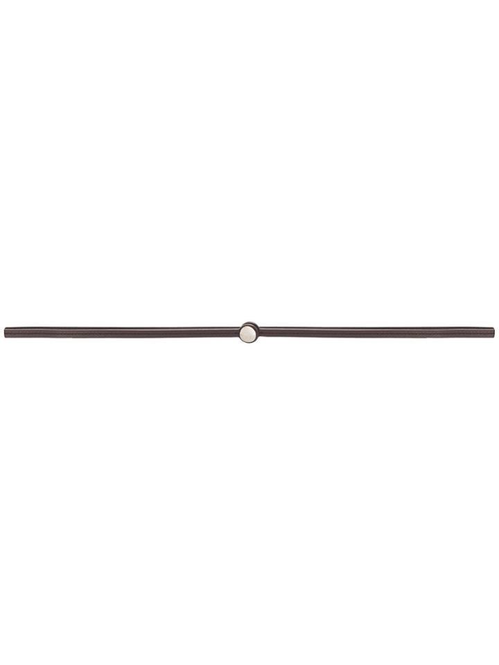 Lanvin Logo Disc Belt - Brown