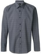 Boss Hugo Boss Lukas Microprint Shirt - Grey