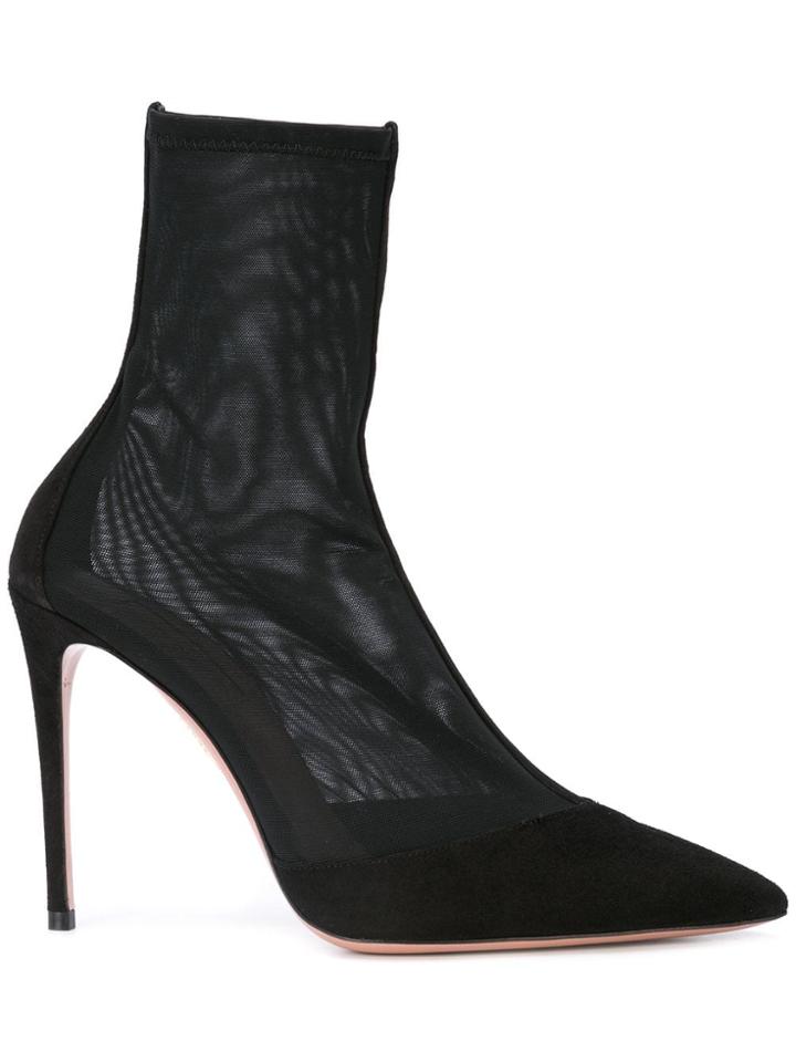 Aquazzura Aquazzura Hsthigb0sme000 Black Artificial->acetate
