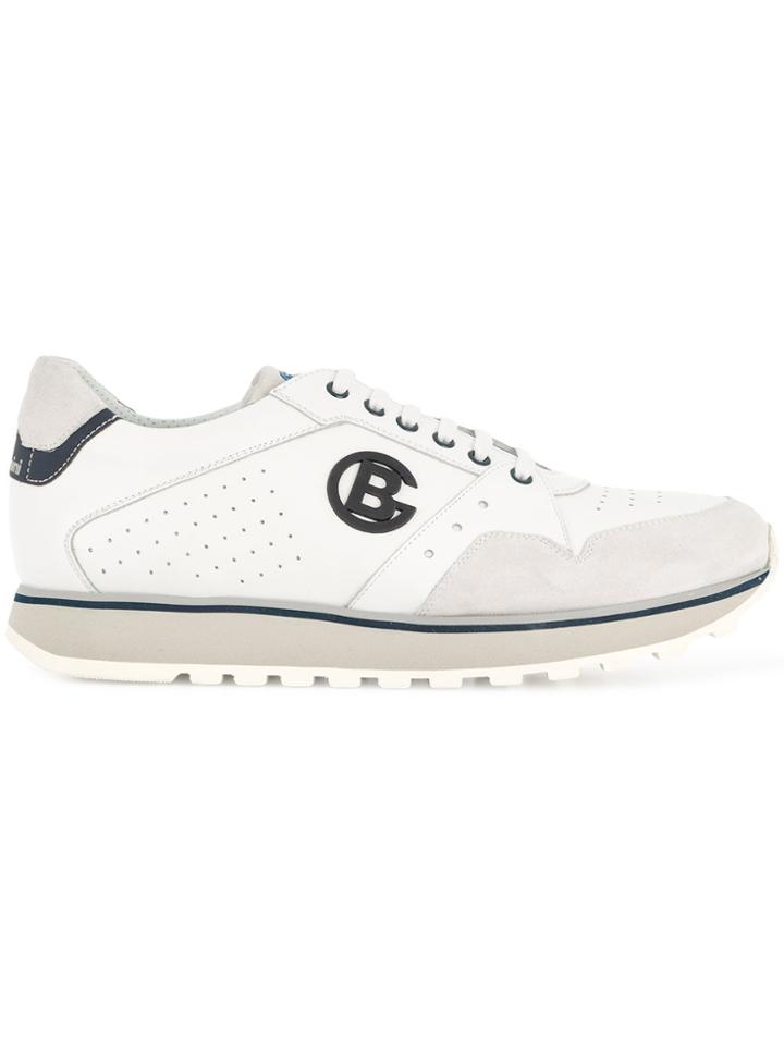 Baldinini Logo Low-top Sneakers - White