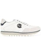 Baldinini Logo Low-top Sneakers - White