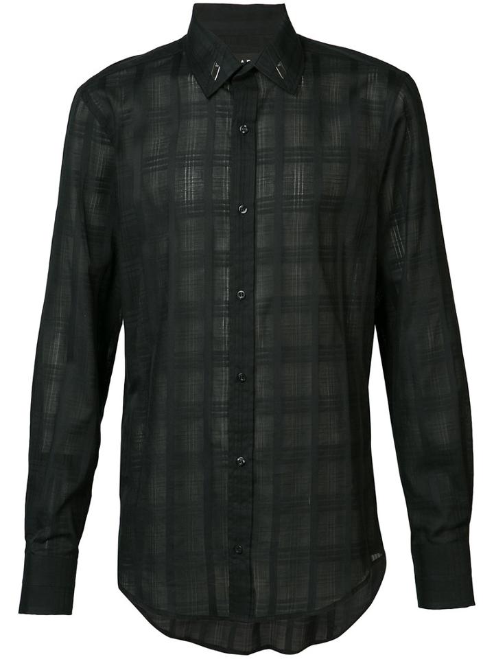 Icosae Metal Stays Shirt, Men's, Size: Medium, Black, Cotton