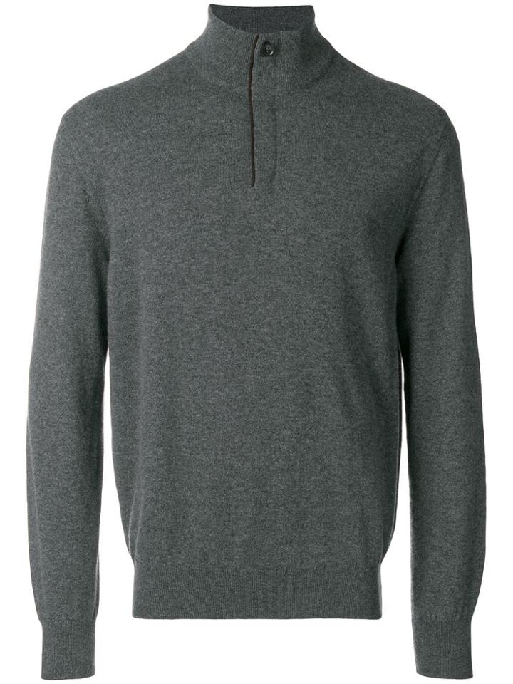 Ermenegildo Zegna Turtleneck Sweater - Grey