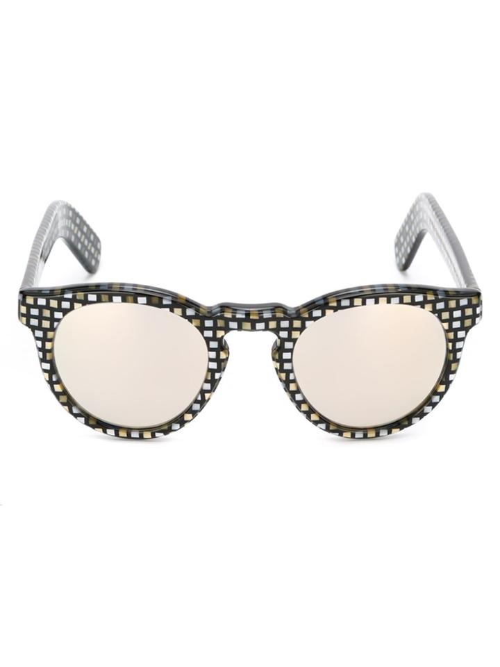 Cutler & Gross Round Frame Sunglasses - Black