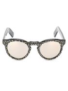 Cutler & Gross Round Frame Sunglasses - Black