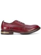 Moma Derby Shoes - Red