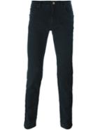 Dolce & Gabbana Slim Fit Jeans, Men's, Size: 50, Grey, Cotton/spandex/elastane/calf Leather