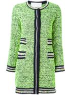 20:52 Caban Cardigan, Women's, Size: 42, Green, Cotton/nylon/polyester