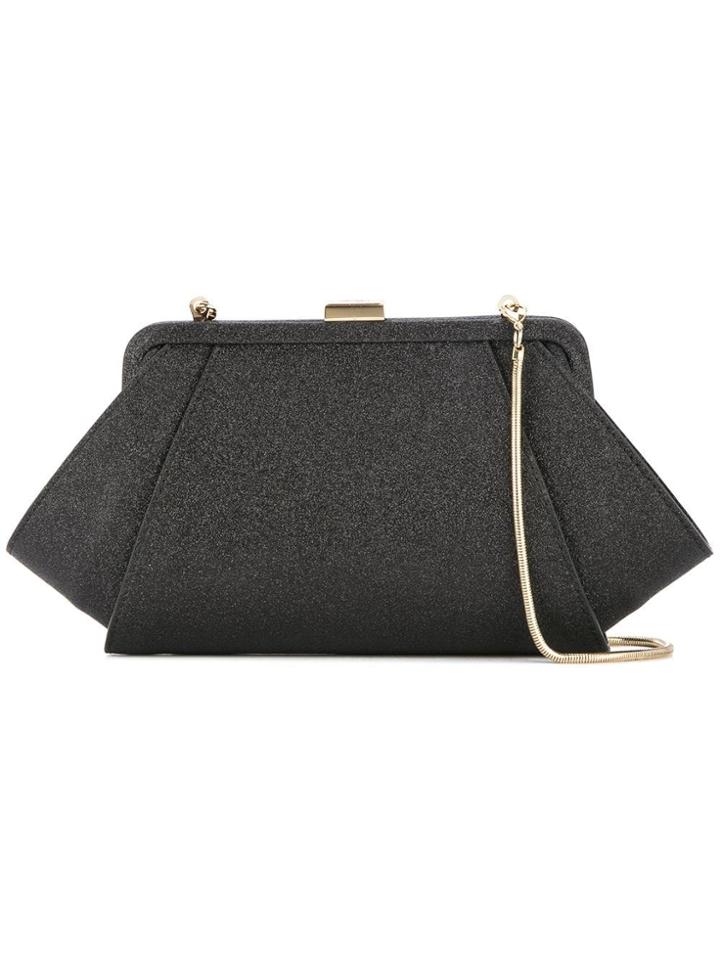 Zac Zac Posen Posen Glitter Clutch - Black