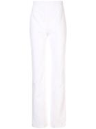 16arlington High Waisted Straight Leg Trousers - White