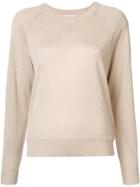 Elizabeth And James Metallic Knit Blouse