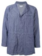 Engineered Garments Creased Utility Jacket, Men's, Size: S, Blue, Cotton