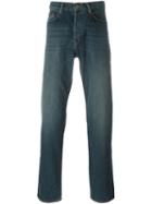 Ps By Paul Smith Straight Dark Wash Jeans, Men's, Size: 30/32, Blue, Cotton
