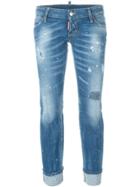 Dsquared2 'sexy Twist' Flared Jeans - Blue