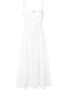 Pinko Flared Midi Dress - White