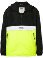 Tommy Jeans Printed Logo Hoodie - Black