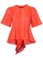 Proenza Schouler Sculpted Knit Top - Red