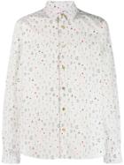 Paul Smith Delicate Flower Shirt - White