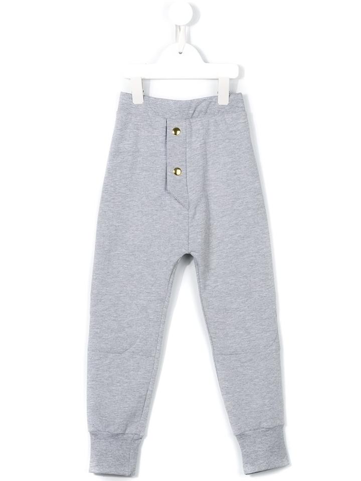 Bang Bang Copenhagen - 'strong Pant' Trousers - Kids - Cotton/polyester/spandex/elastane - 7 Yrs, Boy's, Grey