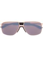 Mykita - Oak Sunglasses - Unisex - Polyamide/steel - One Size, Nude/neutrals, Polyamide/steel