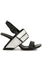 United Nude Loop Rivet Sandals - Black