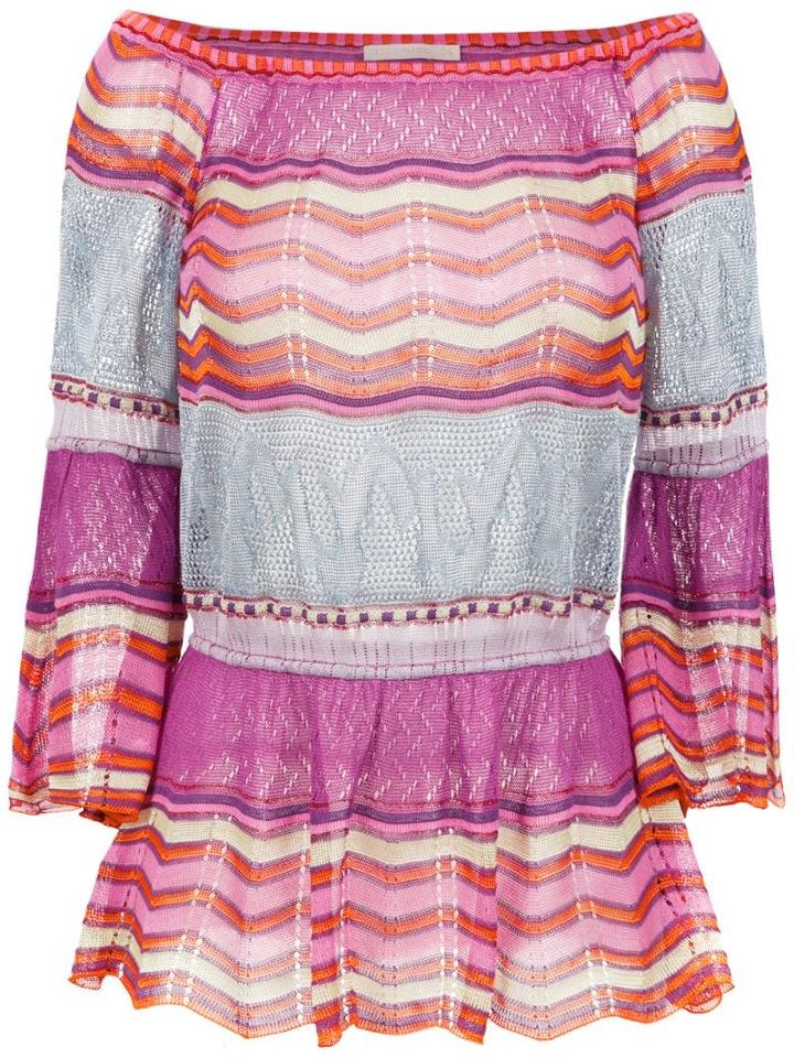 Cecilia Prado Knit Printed Blouse - Pink