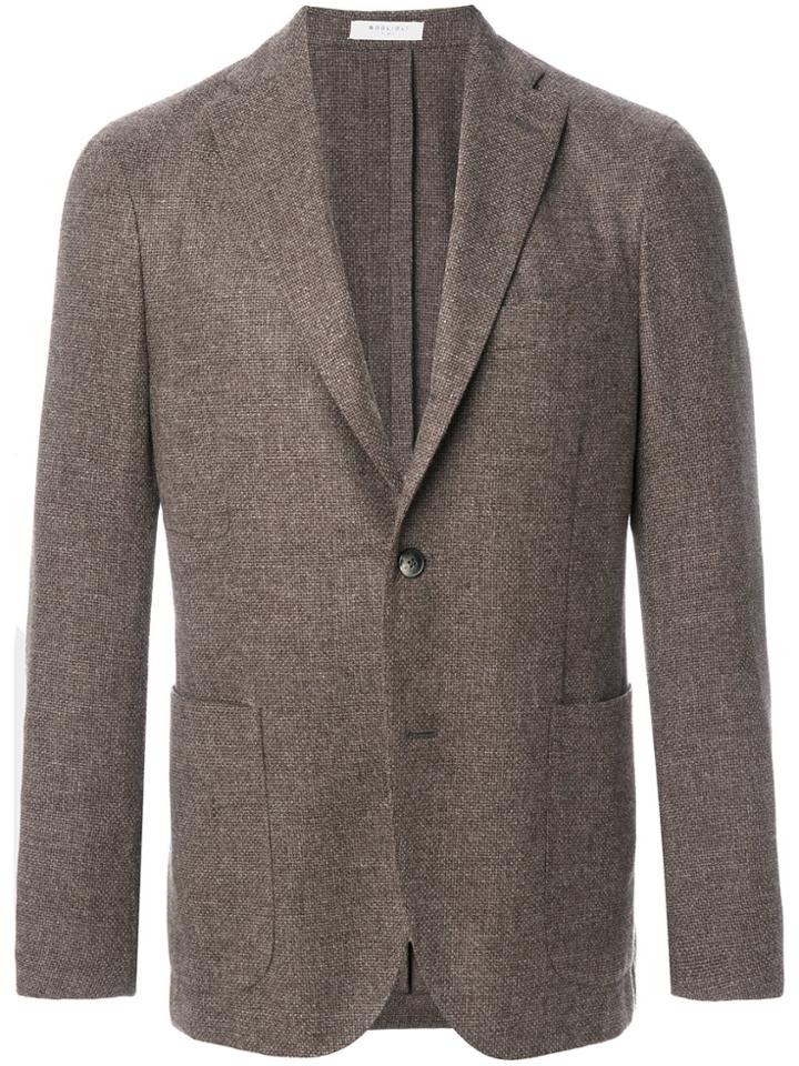 Boglioli Tweed Two-button Blazer - Brown