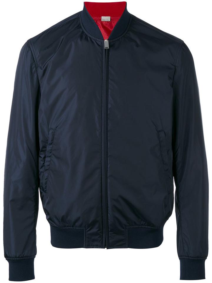 Gucci - Guccighost Reversible Bomber Jacket - Men - Polyamide/cotton - 50, Blue, Polyamide/cotton