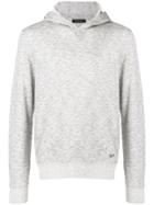 Ermenegildo Zegna Hooded Knit Jumper - Grey