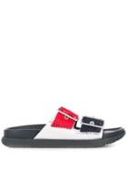 Tommy Hilfiger Double Buckle Fastened Sandals - Blue