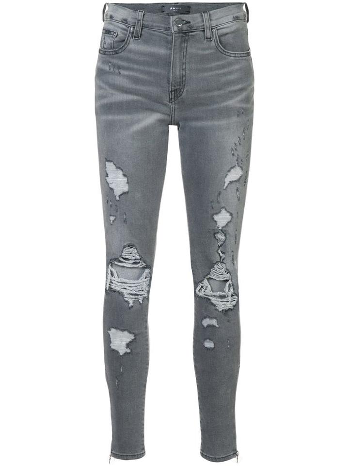 Amiri Thrasher Skinny Jeans - Grey