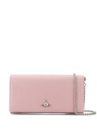 Vivienne Westwood Wide Logo Wallet - Pink