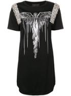 Philipp Plein Angel T-shirt Dress - Black
