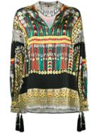 Etro - Embroidered Tunic Blouse - Women - Silk/cotton/polyester/viscose - 38, Silk/cotton/polyester/viscose