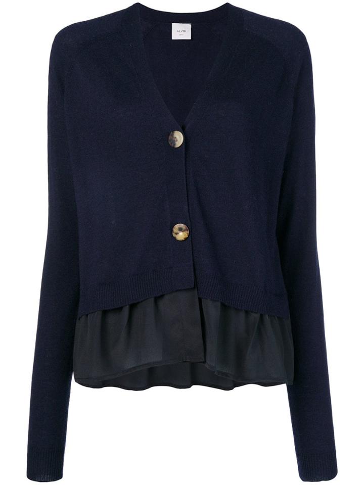 Alysi Soft Lightweight Cardigan - Blue