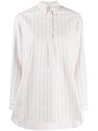 Thom Browne Striped Swing-style Shirt - Pink