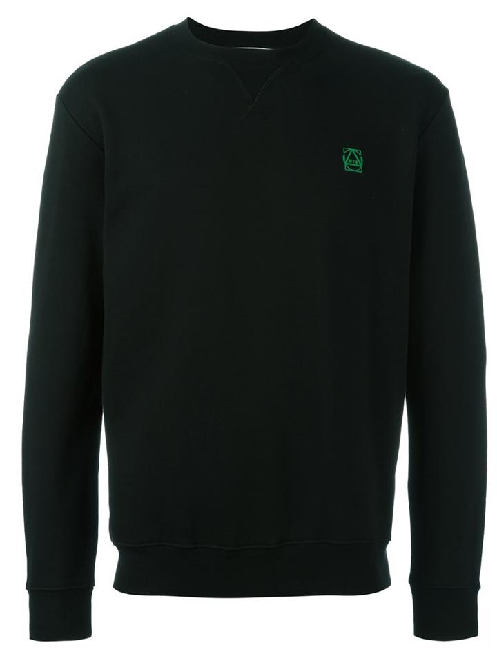 Mcq Alexander Mcqueen Chest Logo Sweatshirt, Men's, Size: Medium, Black, Cotton