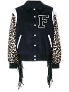 Filles A Papa Tyler Fringed Jacket - Blue