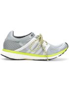 Adidas By Stella Mccartney Contrast Lace-up Sneakers - Grey