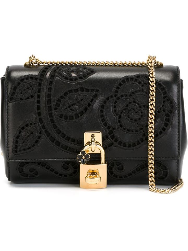 Dolce & Gabbana 'dolce' Shoulder Bag, Women's, Black