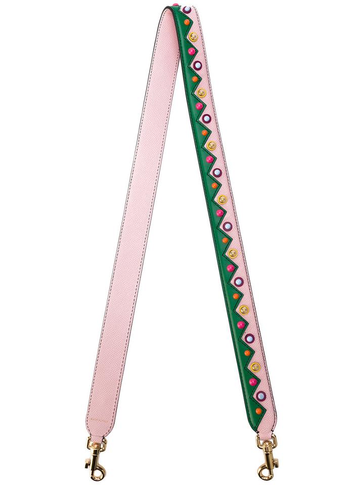 Dolce & Gabbana - Beaded Bag Strap - Women - Calf Leather/lamb Skin - One Size, Green, Calf Leather/lamb Skin