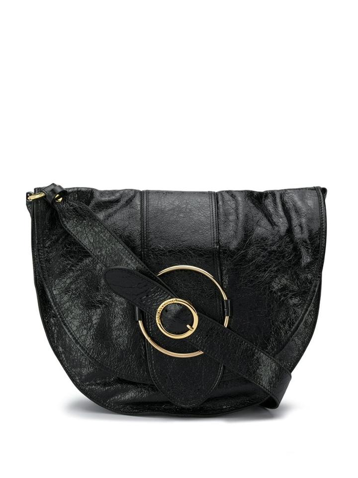 L'autre Chose Large Shoulder Bag - Black