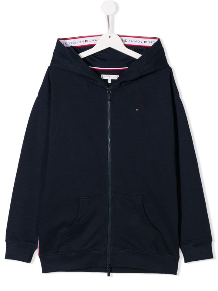 Tommy Hilfiger Junior Teen Zipped Hoodie - Blue