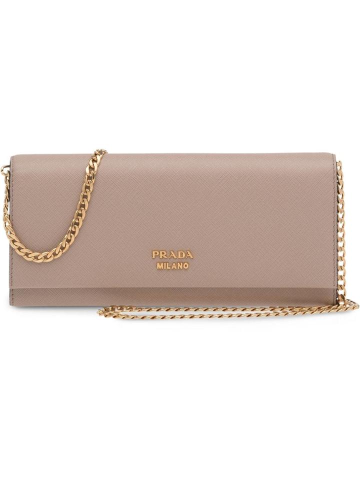 Prada Bibliothèque Bag - Neutrals