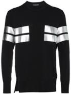 Neil Barrett Reflective Stripe Sweatshirt - Black