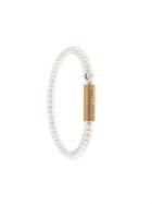 Chanel Pre-owned 1997 Imitation Pearl Bracelet - White